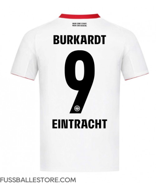 Günstige Eintracht Frankfurt Jonathan Burkardt #9 Auswärtstrikot 2025-26 Kurzarm Günstige Eintracht Frankfurt Jonathan Burkardt #9 Auswärtstrikot 2025-26 Kurzarm